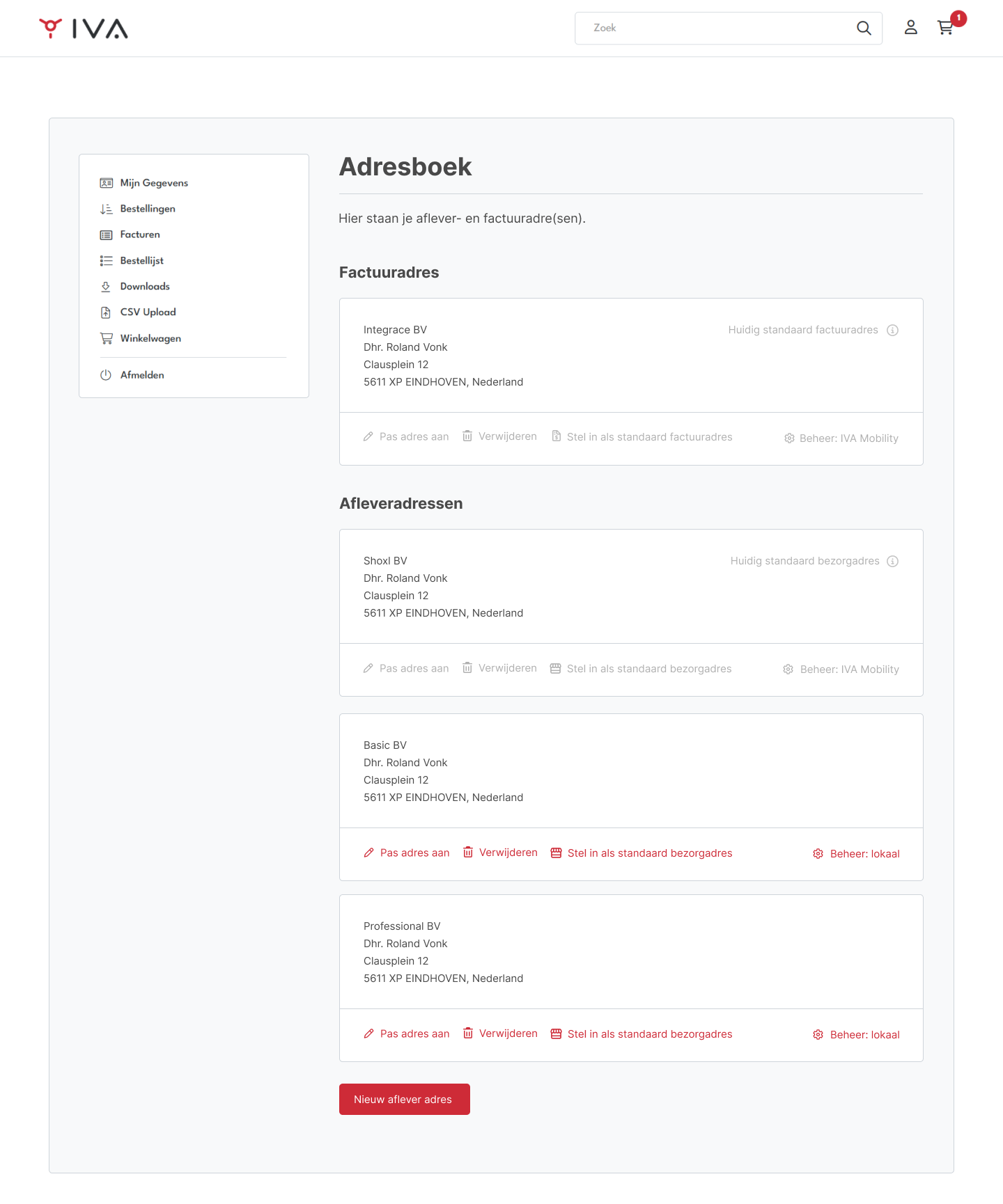 A revamped address book