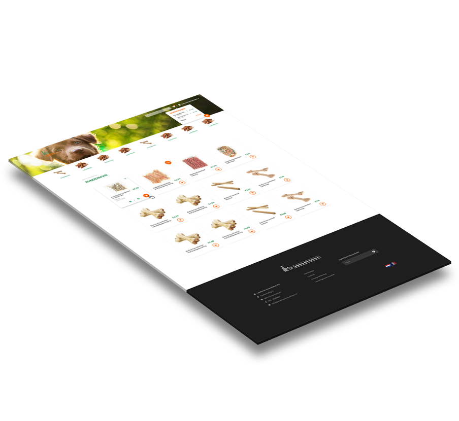 Exact webshop